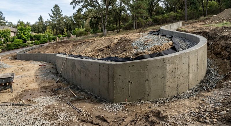 Retaining Wall Replacement in Aiken, SC