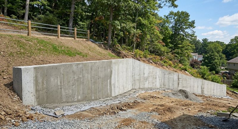 Retention Wall Installation in Honolulu, HI
