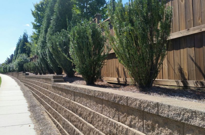 Block Retaining Wall Installation in Volusia County, FL