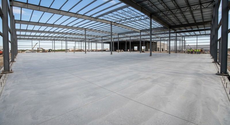 Commercial Slab Construction in Cary, NC