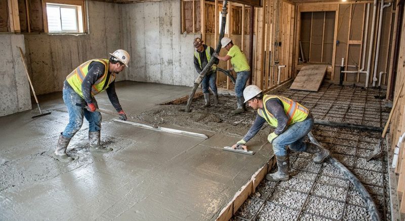 Concrete Basement Pouring in Columbus, OH