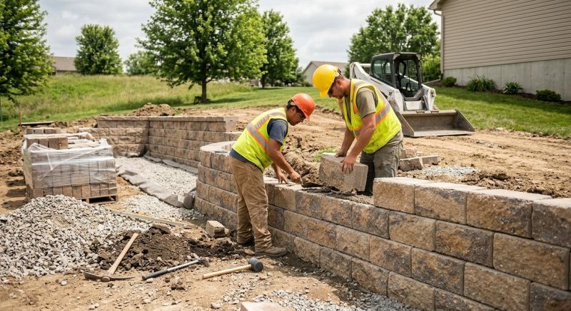 Hardscape Wall Construction in Volusia County, FL