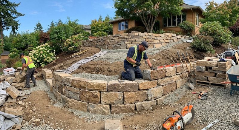 Hardscape Wall Construction in Melbourne, FL