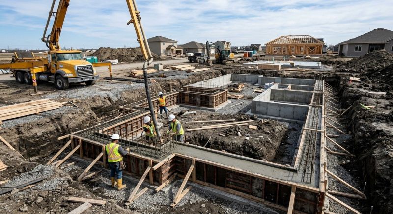 House Foundation Installation in Greenville, SC