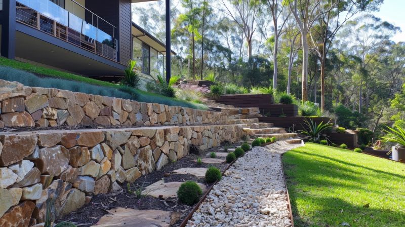 Landscape Wall Construction in Rockwall, TX