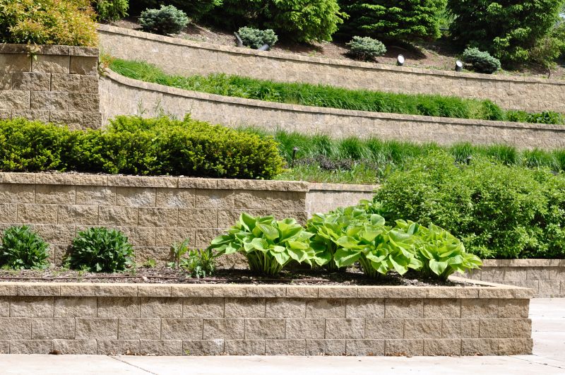 Landscape Wall Construction in Rockwall, TX
