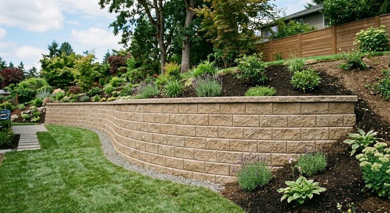 Landscape Wall Construction in Clermont, FL