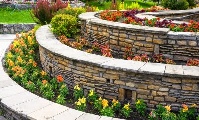 Landscape Wall Construction in Clermont, FL