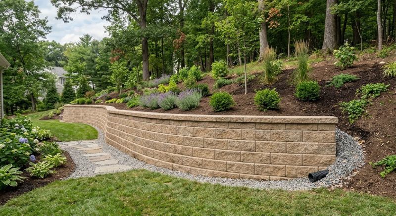 Retaining Wall Installation in Pasco County, FL