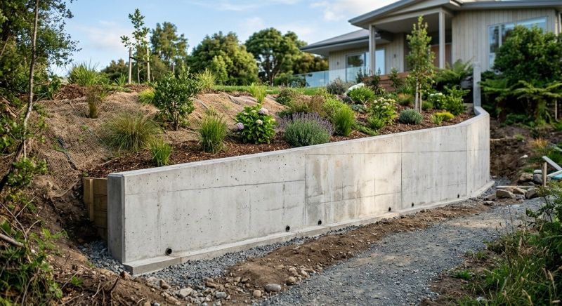 Retaining Wall Installation in Marin County, CA