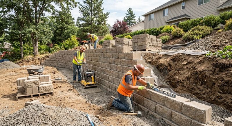 Retaining Wall Replacement in Pasco County, FL