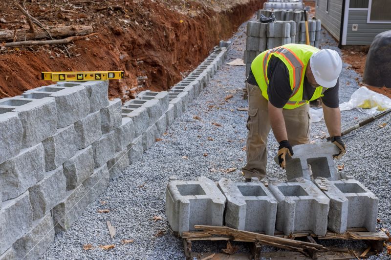 Retention Wall Construction in Citrus County, FL